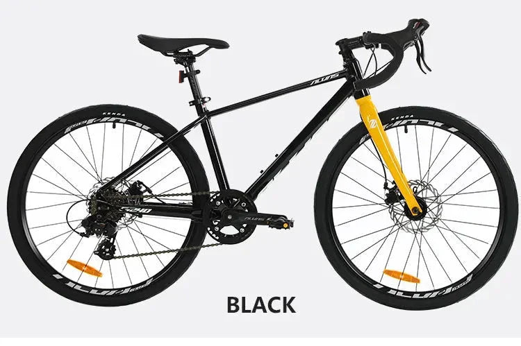 F, YUZE G240 7Speed Aluminum Disc Brake Bike Boy Girl Student Children Bicycle Teen Road bicicleta Ð²ÐµÐ»Ð¾ÑÐ¸Ð¿ÐµÐ´ Handlebar 380mm
