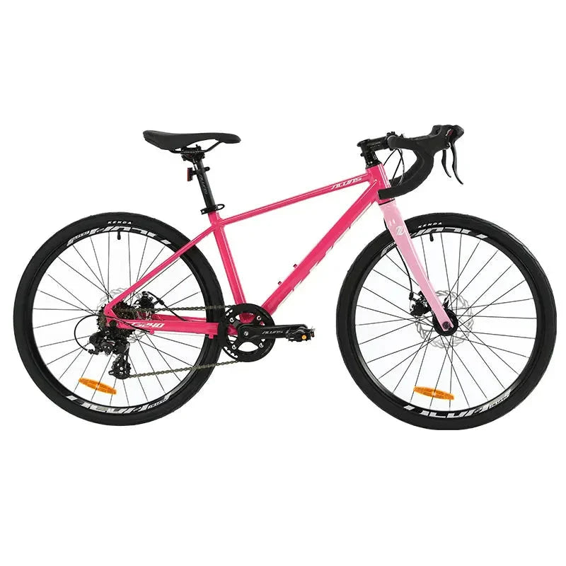 F, YUZE G240 7Speed Aluminum Disc Brake Bike Boy Girl Student Children Bicycle Teen Road bicicleta Ð²ÐµÐ»Ð¾ÑÐ¸Ð¿ÐµÐ´ Handlebar 380mm