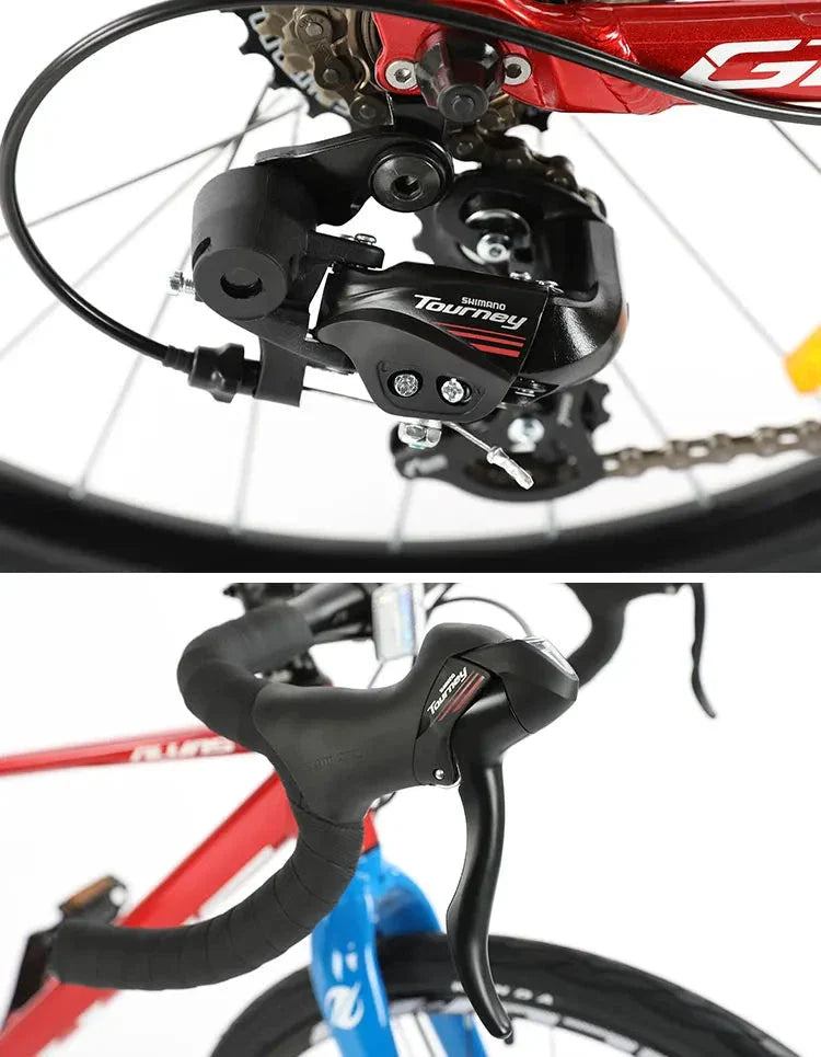 F, YUZE G240 7Speed Aluminum Disc Brake Bike Boy Girl Student Children Bicycle Teen Road bicicleta Ð²ÐµÐ»Ð¾ÑÐ¸Ð¿ÐµÐ´ Handlebar 380mm
