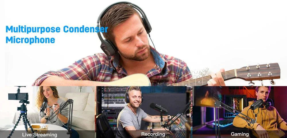 Haomuren USB Streaming Podcast Microphone Kit: Elevate Your Audio Game! ðŸŽ™ï¸