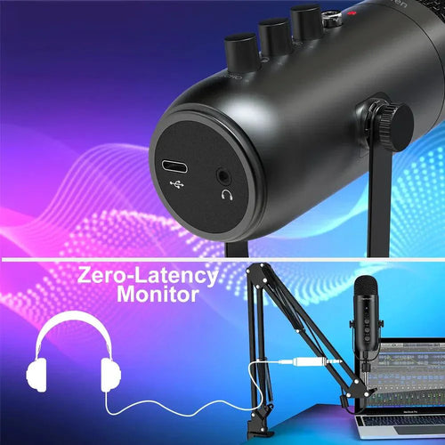 Haomuren USB Streaming Podcast Microphone Kit: Elevate Your Audio Game! ðŸŽ™ï¸